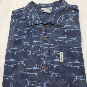 Columbia Short Sleeve Camp Shirt